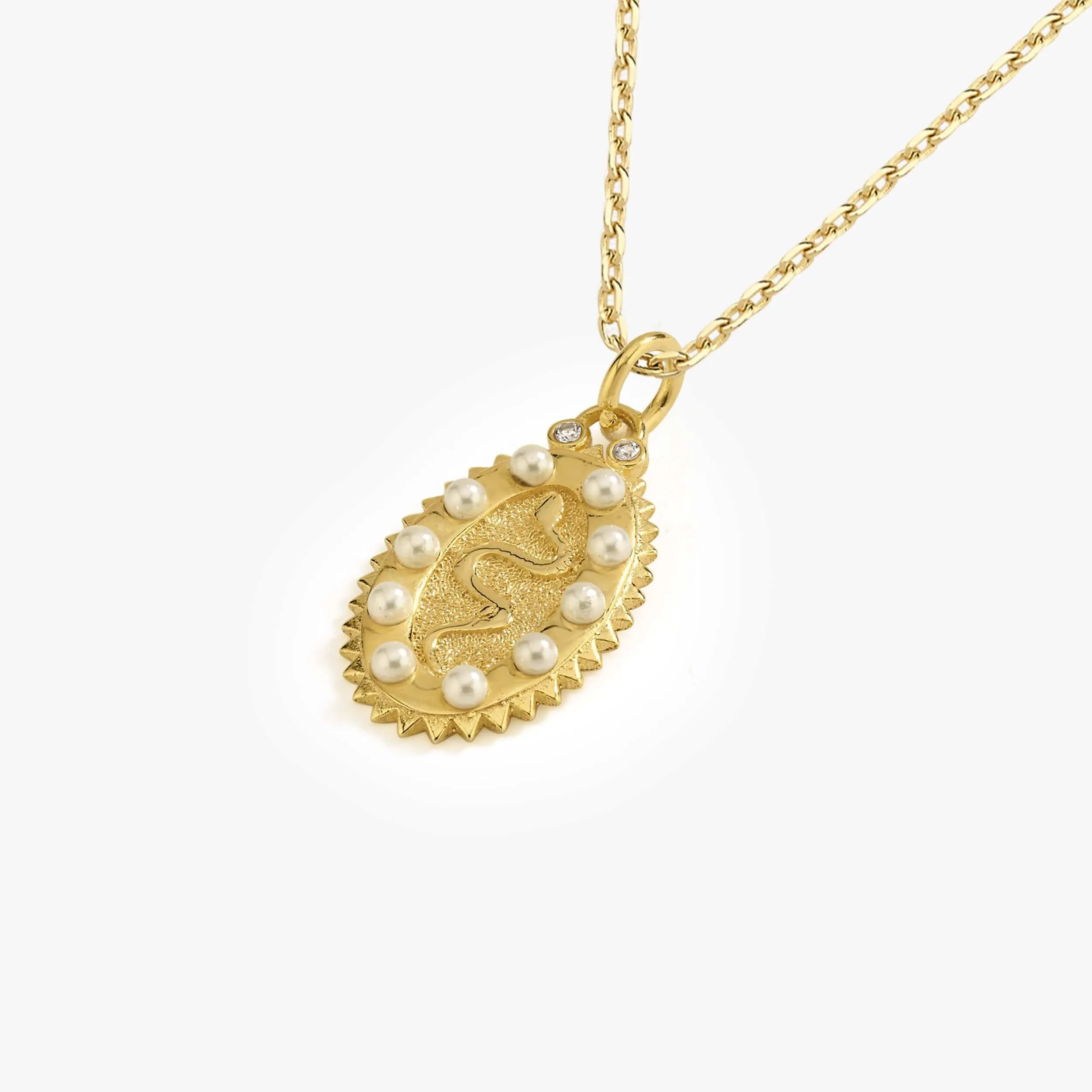 Snake Necklace| 14K Gold Vermeil