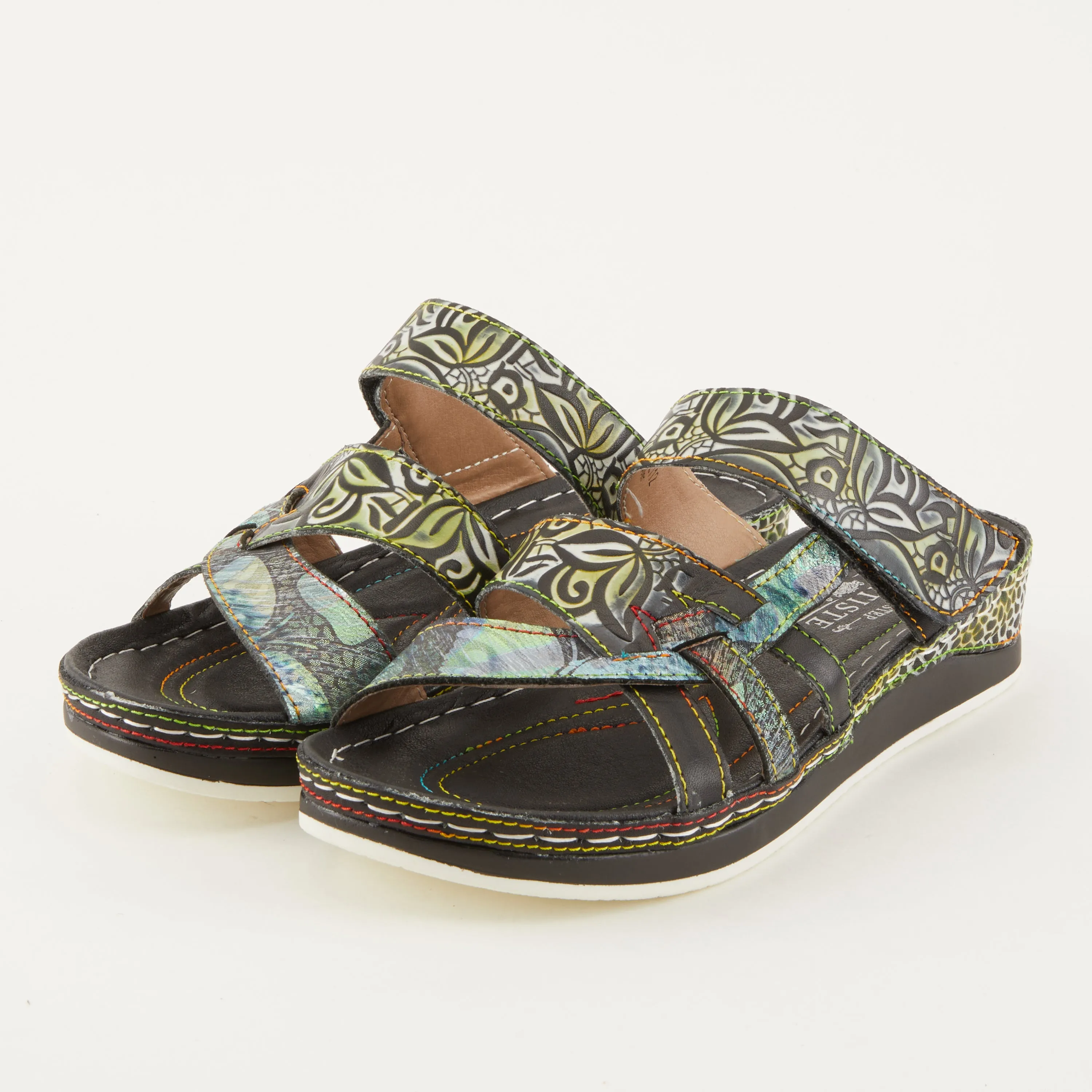 Spring Step L'Artiste Women's Caiman Slide Sandal