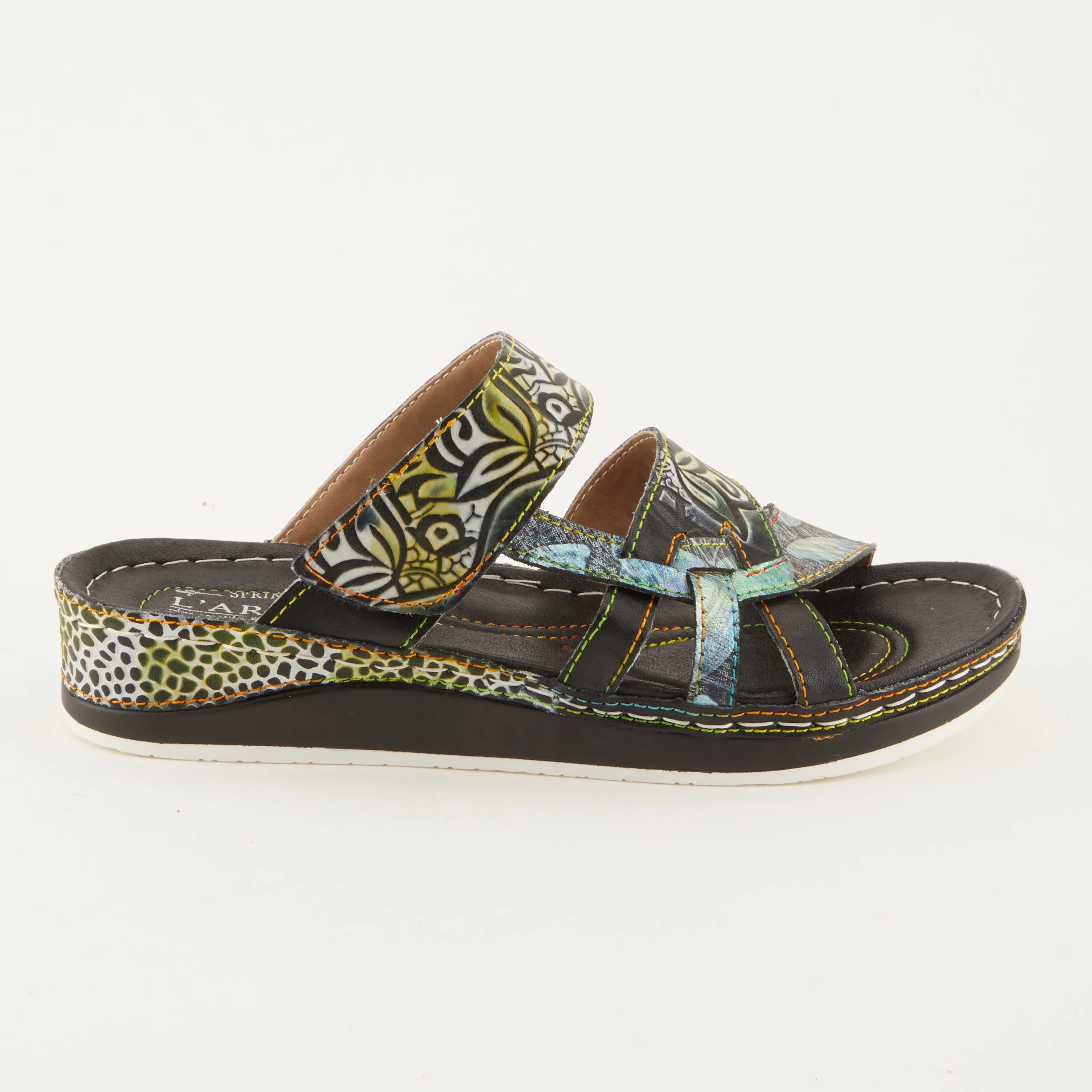 Spring Step L'Artiste Women's Caiman Slide Sandal