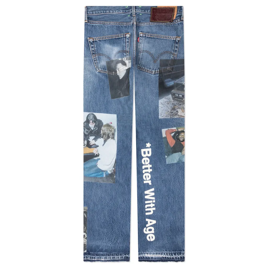 Tabloid Denim - Blue