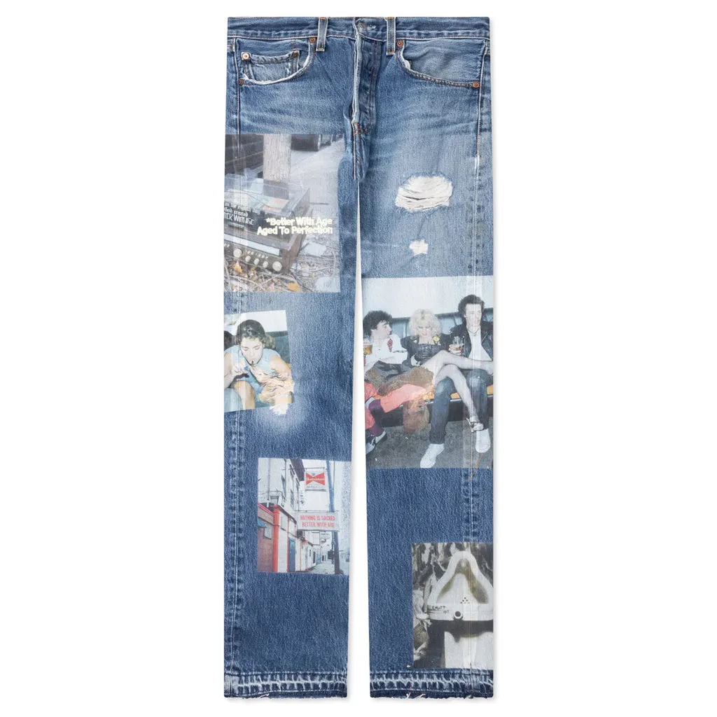 Tabloid Denim - Blue