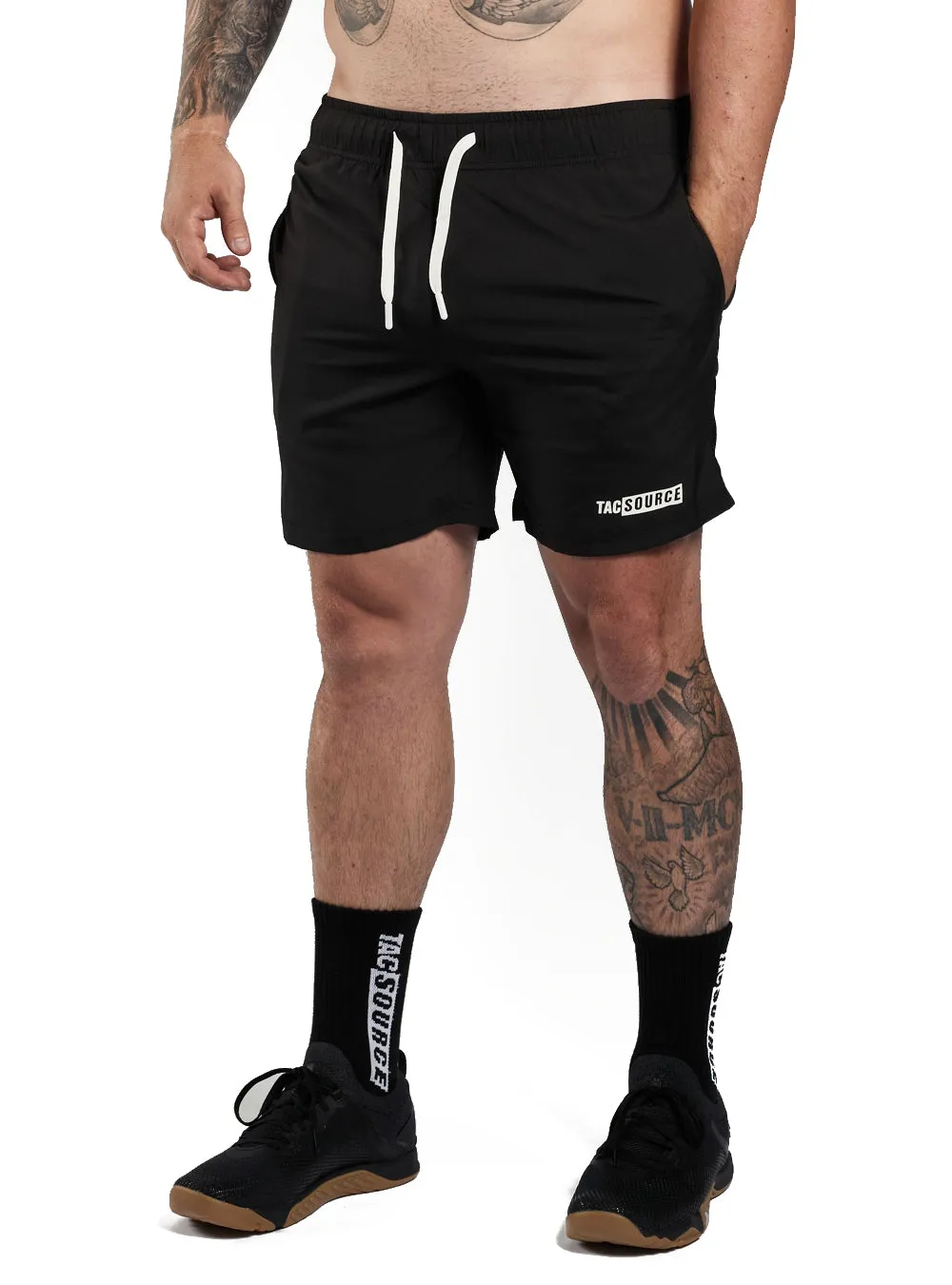 TacSource Base Shorts - Black