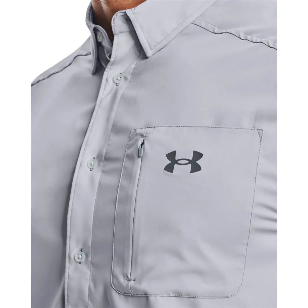 'Under Armour' Men's Drift Tide 2.0 Button Down - Mod Grey