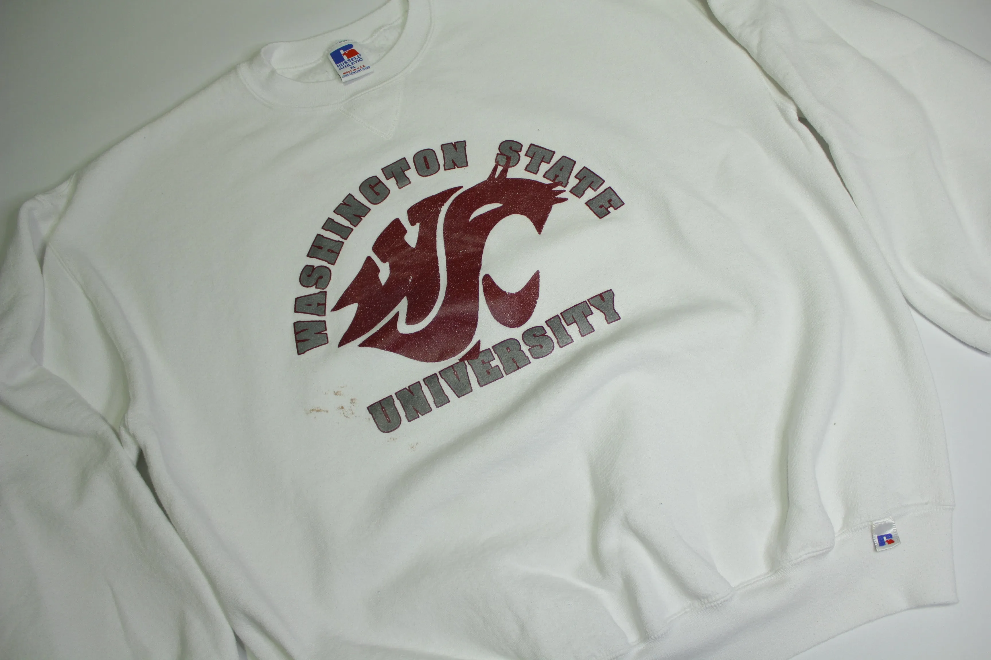 Washington State University WSU Cougars Vintage 90's Russell Crewneck Sweatshirt