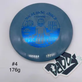 Westside Discs Tournament Burst Warship Sai Ananda 2023 Tour Series Stamped Midrange