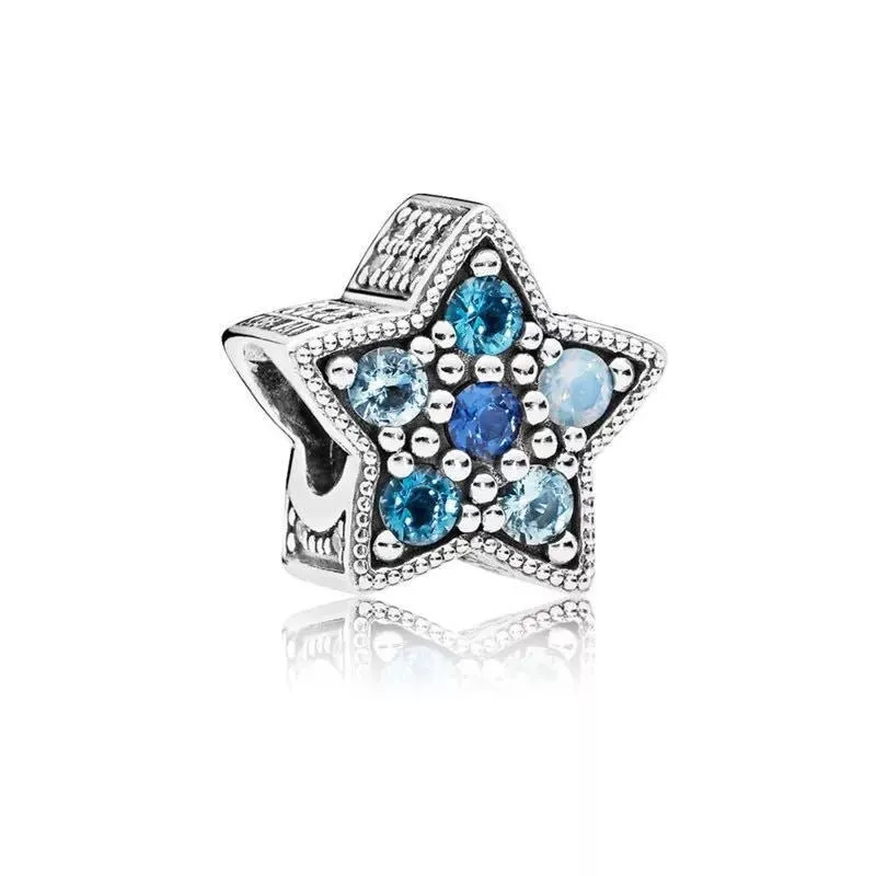 Zircon Silver Pandora Charms For Women